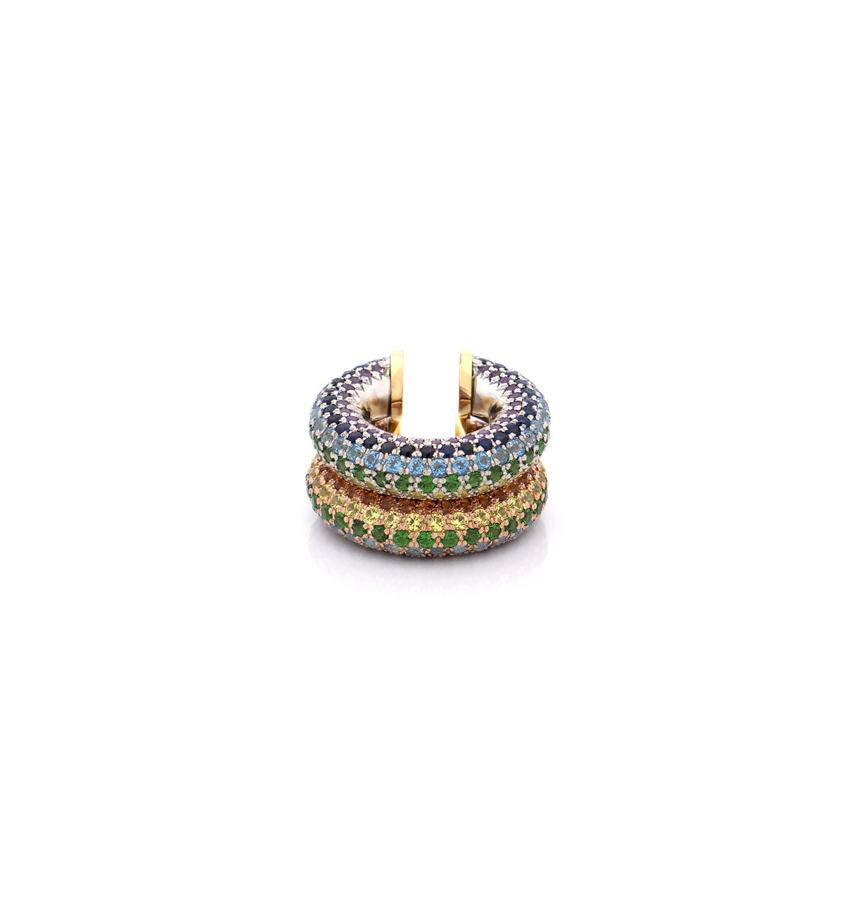 "MARJ" - EAR CUFFS - ORO 18KT - ARCOBALENO