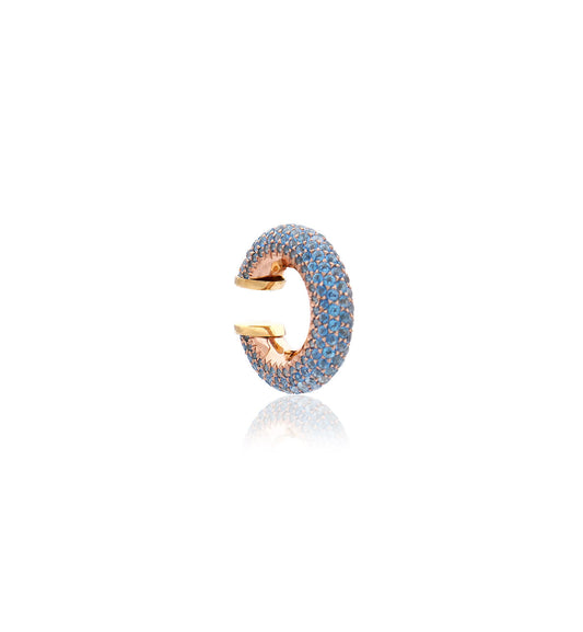 "MARJ" - EAR CUFFS - 18KT GOLD - TOPAZ