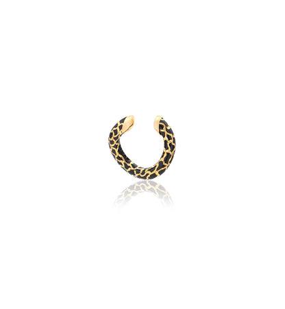 "MARJ" - EAR CUFFS - ORO 18KT - ARGENTO - MACULATO - GIALLO