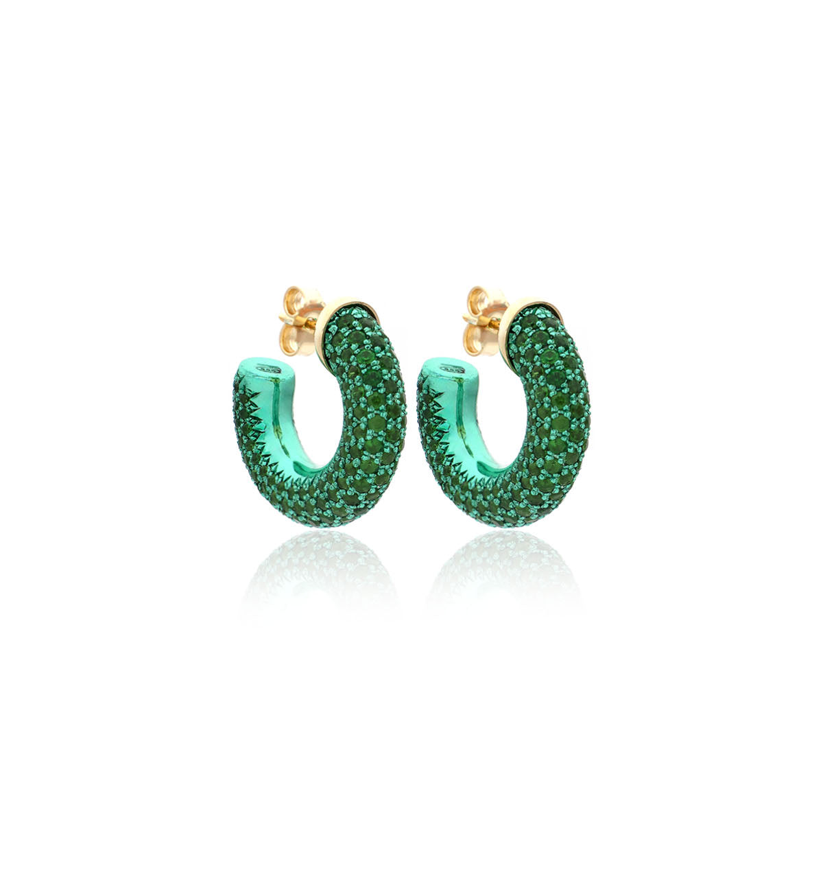 ORECCHINI COLLEZIONE BARBARELLA - ORO 18KT - TSAVORITE