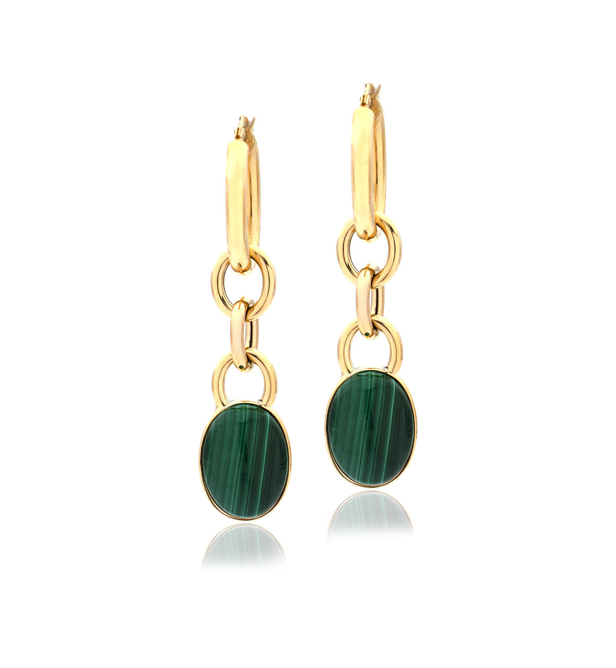 "MARISA" EARRINGS - 18KT YELLOW GOLD & STONES