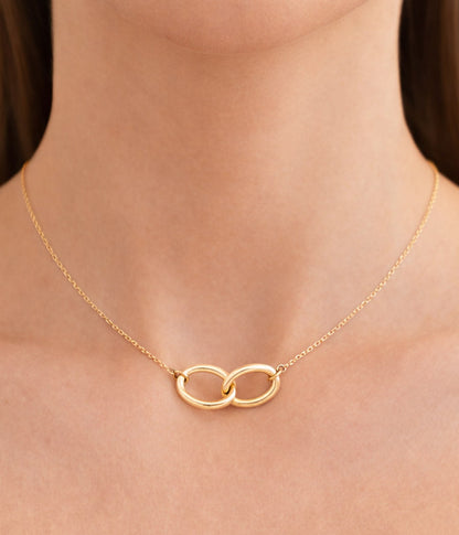 "INFINITY" - 18KT YELLOW GOLD