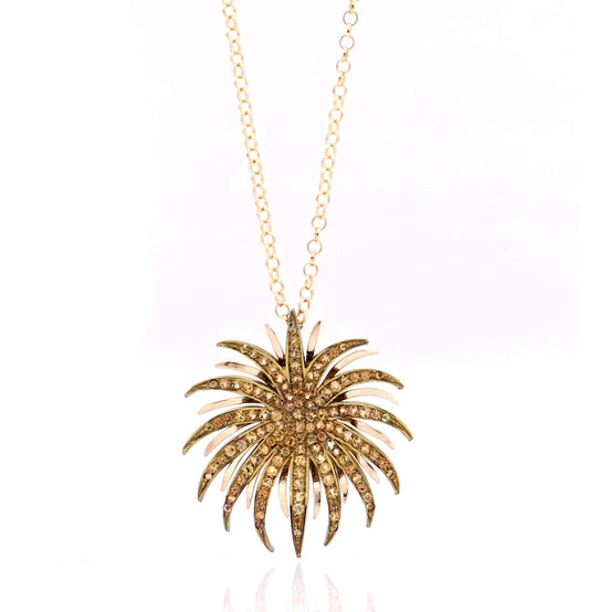 FIREWORKS - 18KT GOLD - YELLOW SAPPHIRES