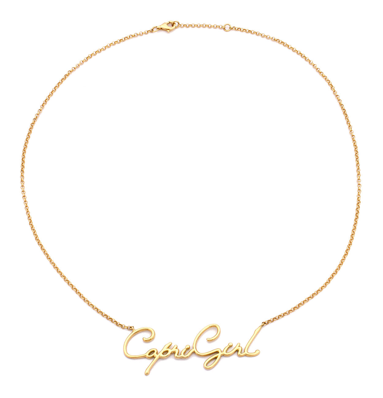 "CAPRI GIRL" - 18KT YELLOW GOLD