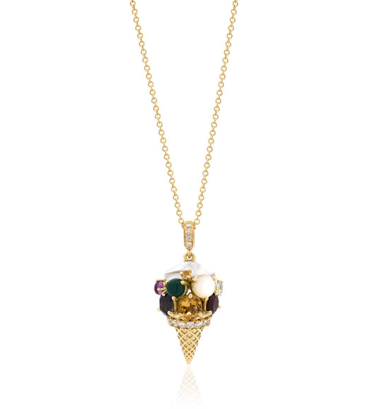 "GELATO" - 18KT YELLOW GOLD - NECKLACE