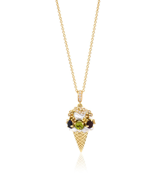 "GELATO" - 18KT YELLOW GOLD - NECKLACE