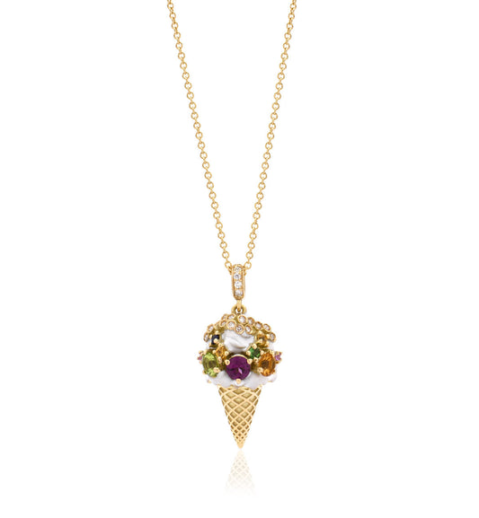 "GELATO" - 18KT YELLOW GOLD - NECKLACE