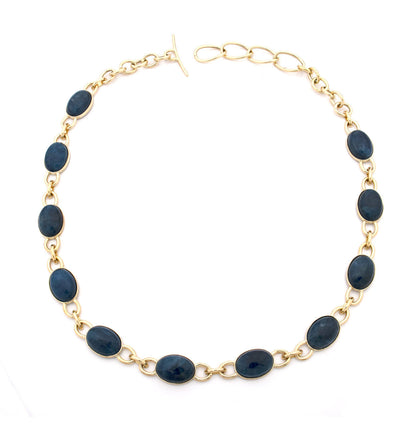 "MARISA" - ORO GIALLO 18KT E APATITE