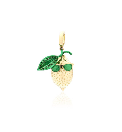 "LOVE LEMONS" - OCCHIALI DA SOLE - ORO 18KT - TSAVORITE - CIONDOLO/CHARM - GRANDE