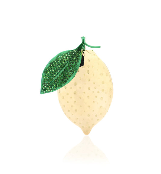 "LOVE LEMONS" -  18KT GOLD - TSAVORITES - PENDANT - EX-LARGE