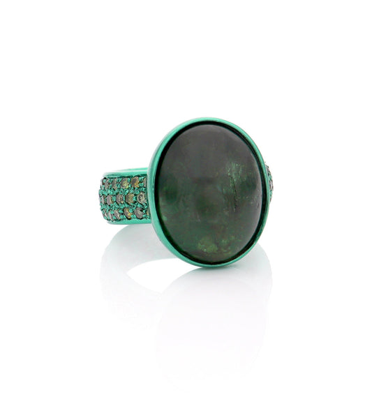 "GREEN THERAPY" - 18KT GOLD