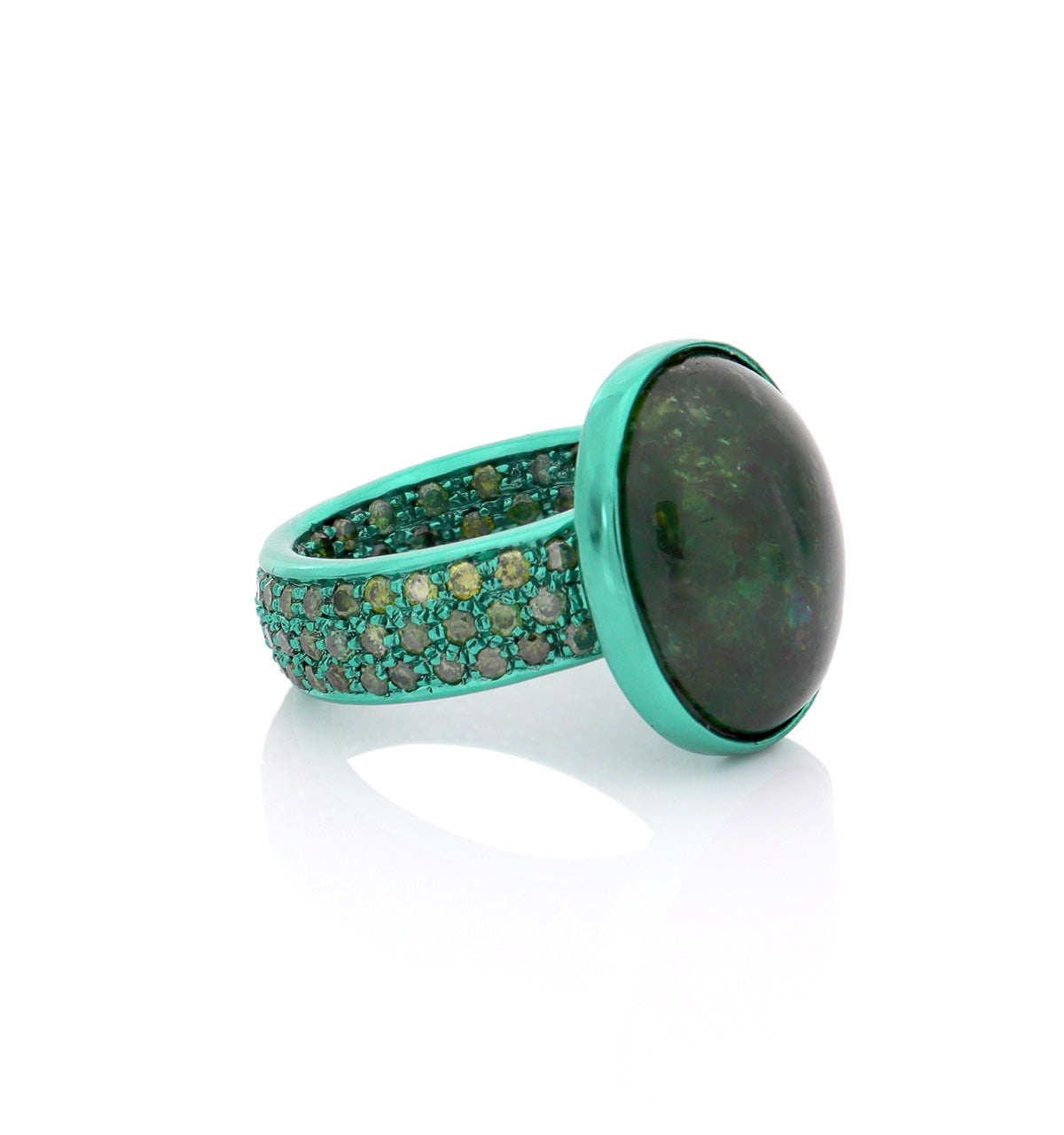 "GREEN THERAPY" - 18KT GOLD