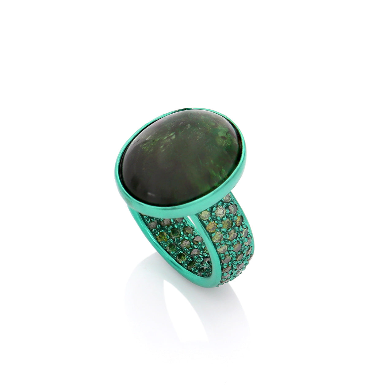 "GREEN THERAPY" - 18KT GOLD
