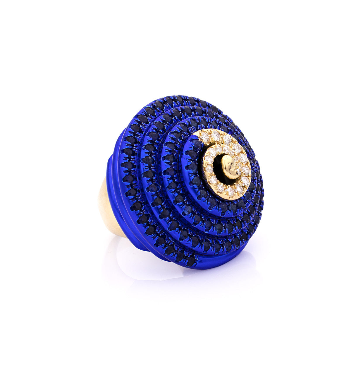 "UN TUFFO NEL BLUE" - 18KT GOLD