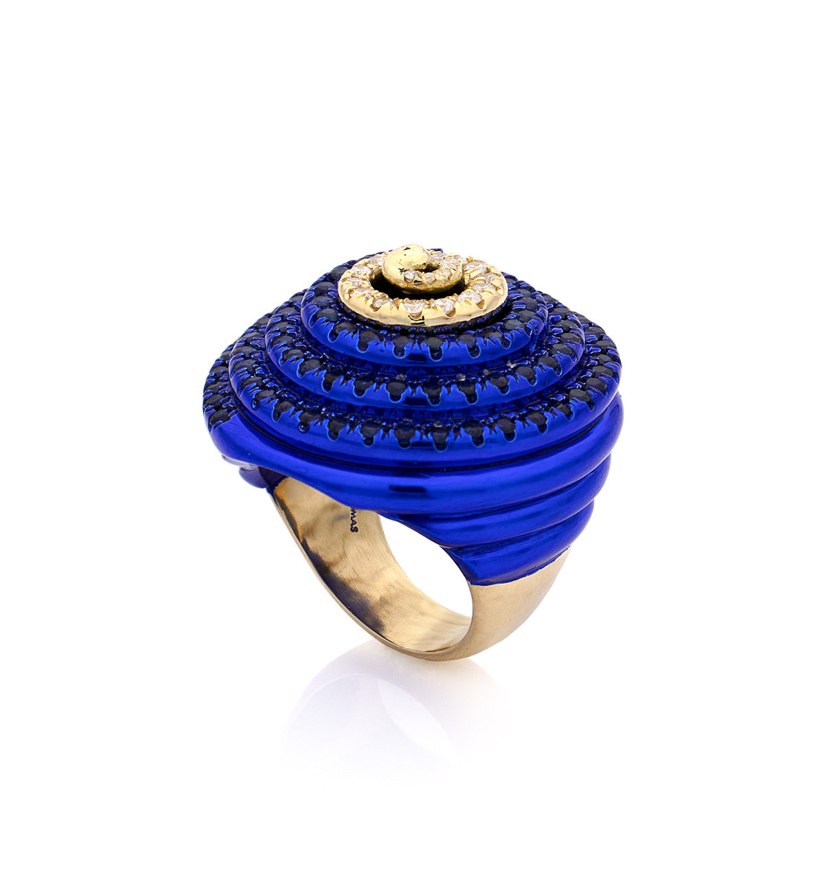 "UN TUFFO NEL BLUE" - 18KT GOLD
