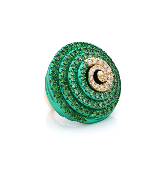 "UN TUFFO NEL VERDE" - ORO 18KT