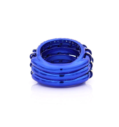 "APERITIVO" - ORO 18KT - ZAFFIRI BLU