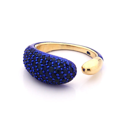 DROPS COLLECTION - 18KT GOLD - COBALT BLUE