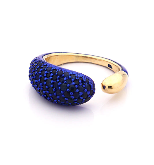 GOCCE COLLECTION - 18KT GOLD - COBALT BLUE