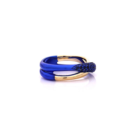 "MARGAUX" - ORO 18KT - ZAFFIRI BLU