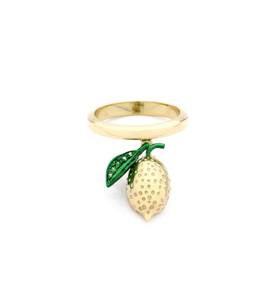 "LOVE LEMONS" - 18KT GOLD - RING