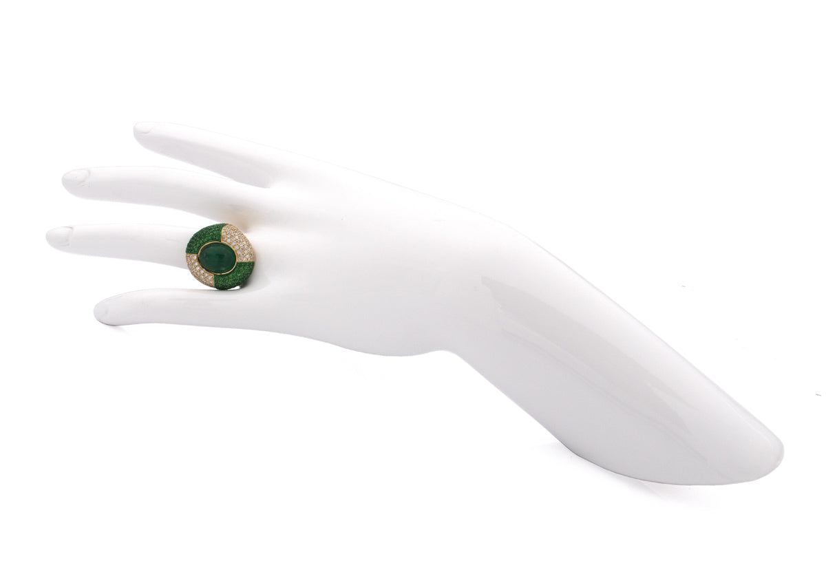 "JAW BREAKER" 18KT YELLOW GOLD
