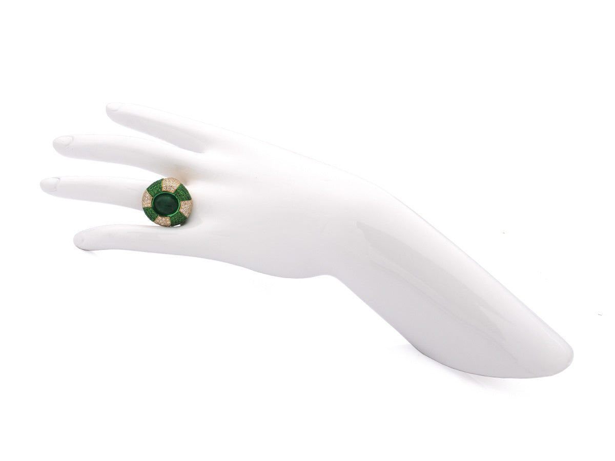 "JAW BREAKER" 18KT YELLOW GOLD