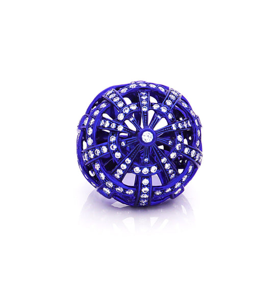 "BLUE CAGE" - 18KT GOLD