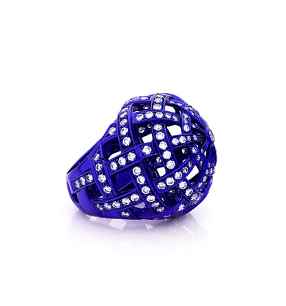 "BLUE CAGE" - ORO 18KT