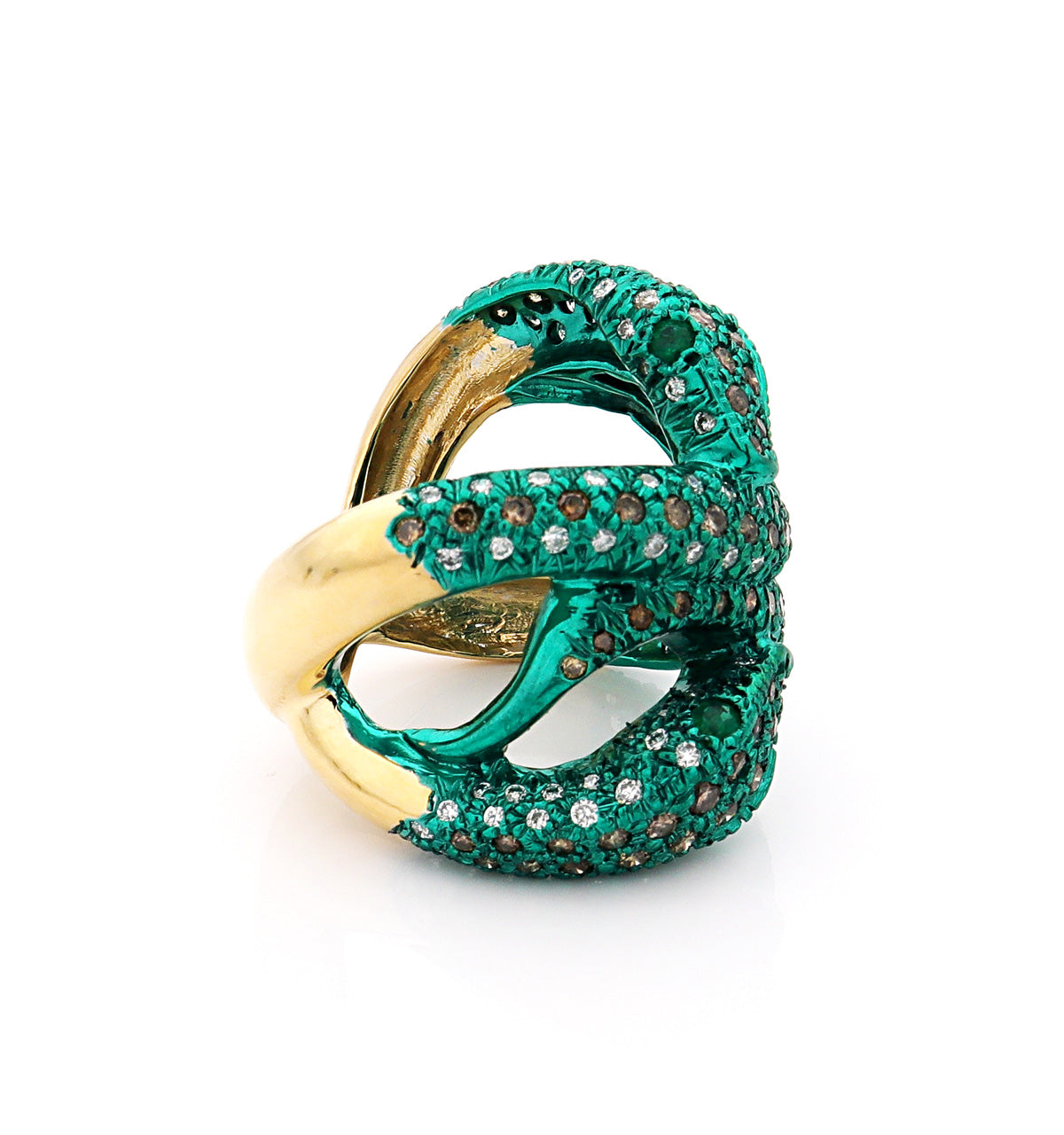 "KHALIFA" 18KT GOLD - GREEN
