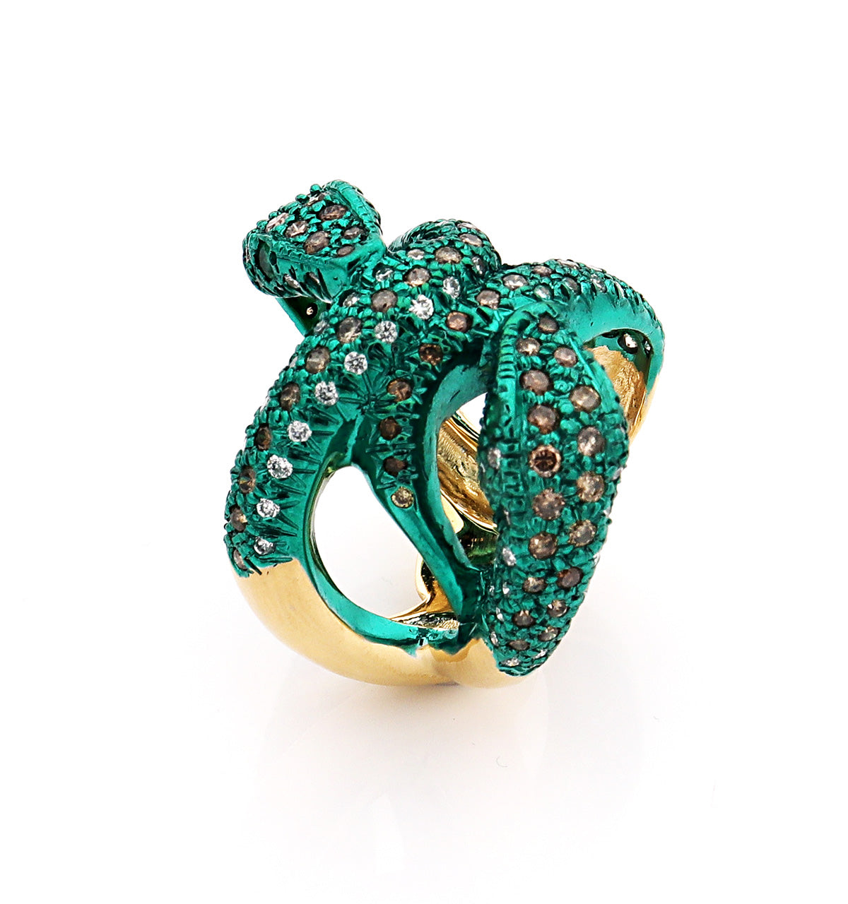 "KHALIFA" 18KT GOLD - GREEN